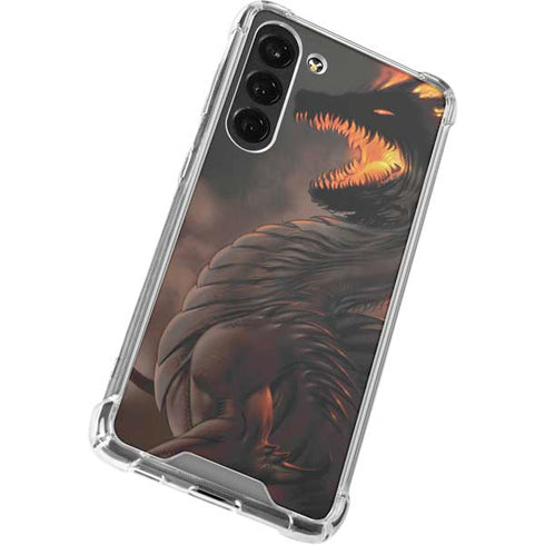LA Williams Belial Dragon by LA Williams Galaxy S24 FE Clear Case